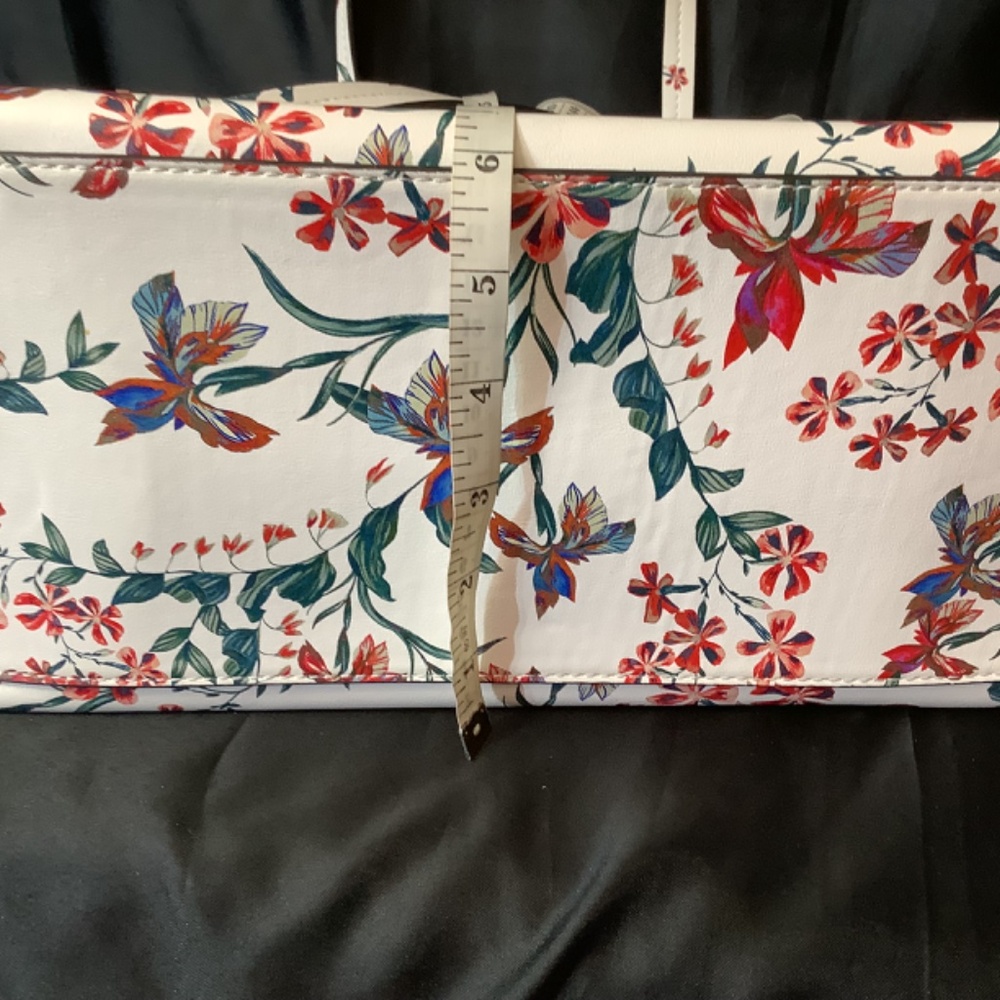 EUC Nine West floral tote shoulder bag - Picture 10 of 12